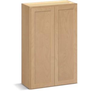 RELIABILT Parkstone II Wall Cabinet, Wheat Stained, 27" W, 2 Doors, Fully Assembled - 641522 | Lowe's Pro Supply